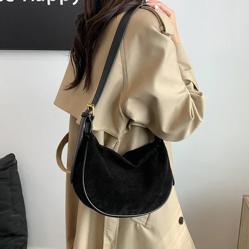 الجلد المدبوغ سستة حقائب كتف الصلبة التنقل حقائب ن...