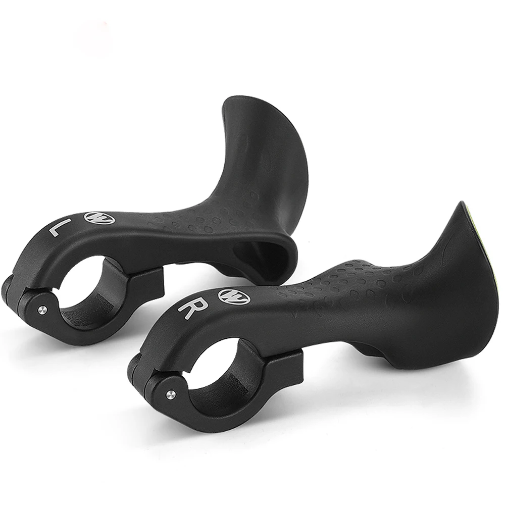 Bicycle Handlebar Grips Comfortable Fluorescence Bicycle Bar Ends Ergonomic Design Nylon Cycling Accessory