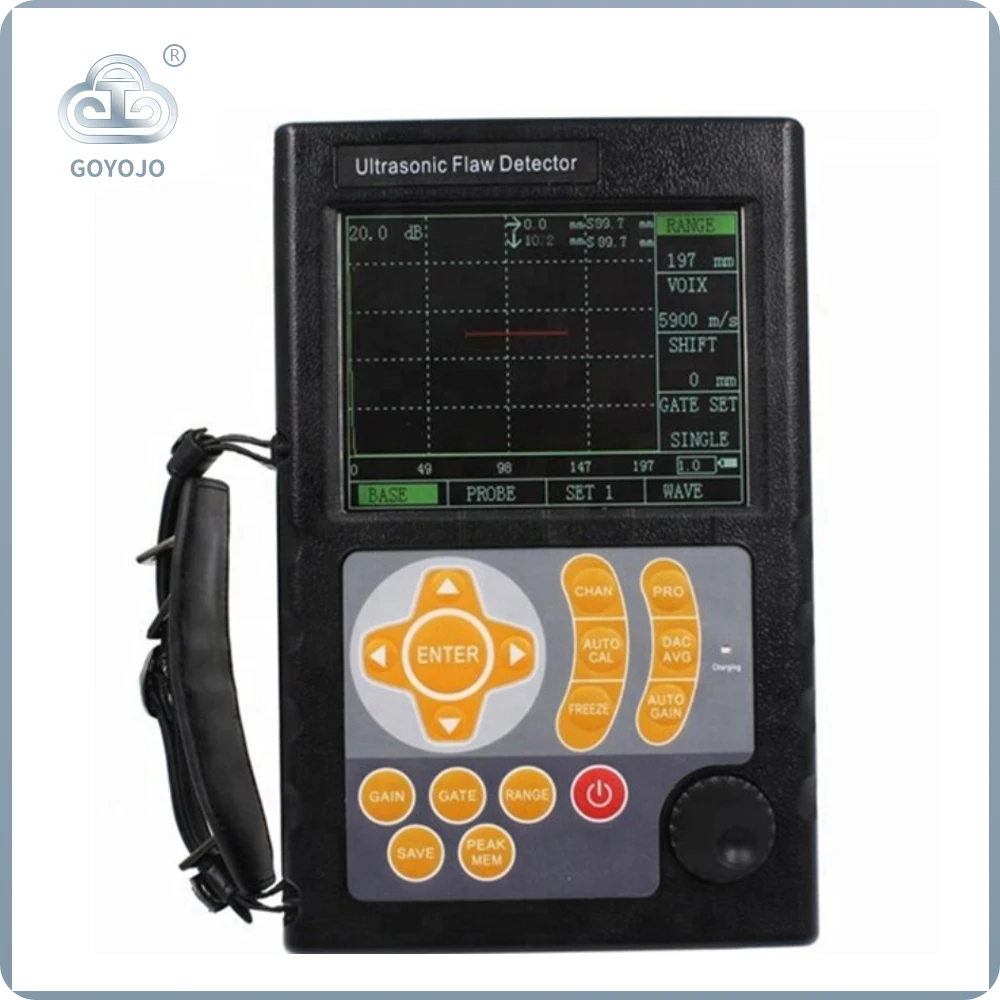 Digital Ultrasonic Flaw Detector NDT flaw Detection Equipment With Probe For Nde Inspection JUT 800