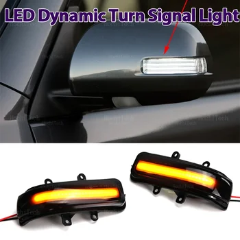 2x Dynamic Blinker LED Turn Signal Light Indicator Side Mirror Lamp For Toyota RAV4 XA30 Estima Alphard AH20 Vellfire Noah 1