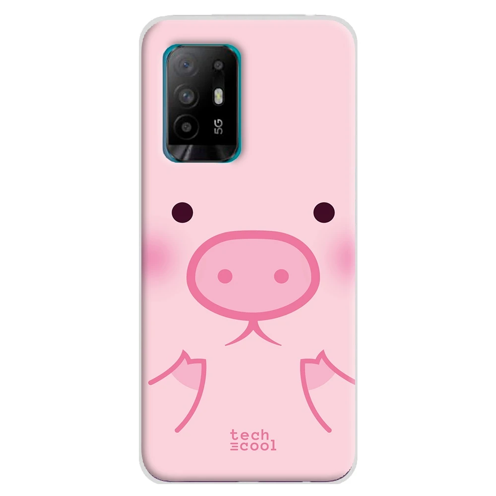 Hãy khám phá hình ảnh về Oppo A94 với một chiếc áo bảo vệ silicone đáng yêu tràn đầy sắc màu như chú lợn háu ăn. Tất cả sẽ trở nên hoàn hảo hơn với nền hồng phấn làm nổi bật chiếc điện thoại của bạn.