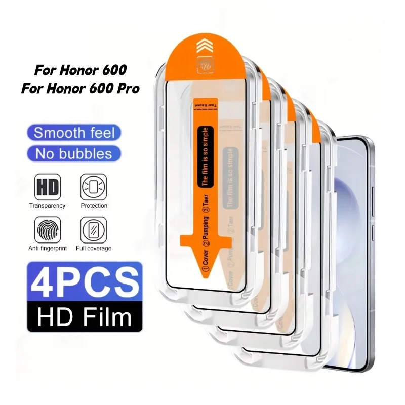 Premium Dust-Free Easy Installation Screen Protector with Full Coverage Tempered Glass