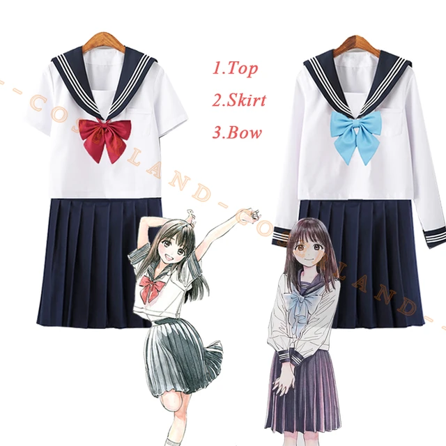 Buy LTAKK Kawaii Sailor Dress Anime Japanese School Girl Uniform Tohru  Honda Cosplay Maid Outfit Online at desertcartINDIA