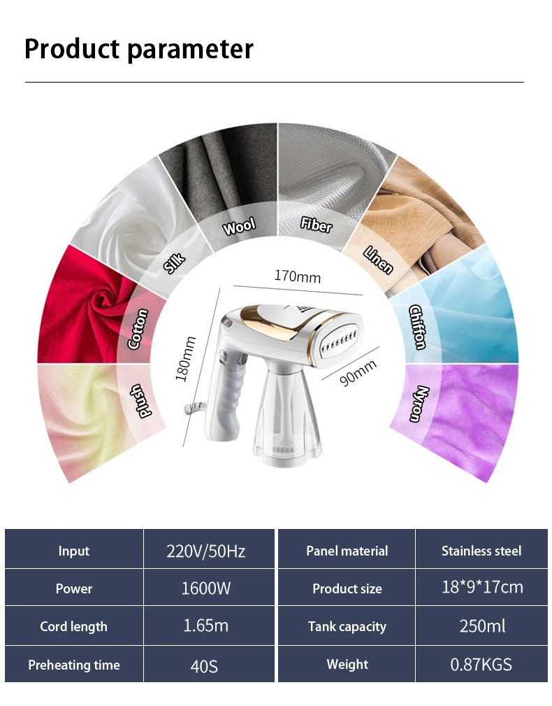Compact Travel Iron