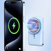 10000mAh Magnetic Power Bank Portable Wireless Charger With Cable Fast Charging External Battery Stand For iPhone 16 15 2