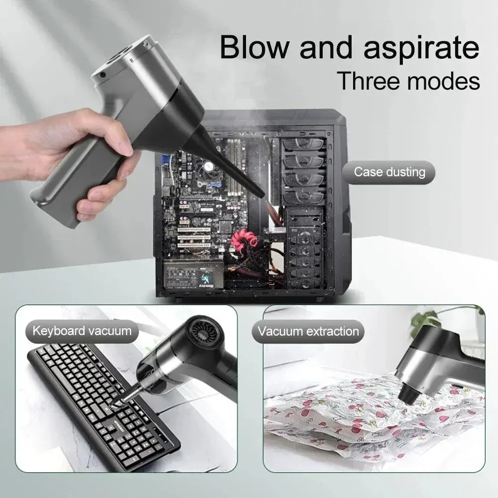 Mini Car Wireless Handheld Portable Vacuum Cleaner for Home Appliance Poweful Cleaning Machine Car for Keyboard