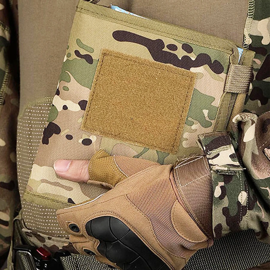 Tactically Map Storage Bag Outdoor Foldable Sundries Pouch Map Protector Weatherproof Case Hiking Accessories 24bd
