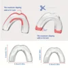8pcs/pack Moldable Mouth Guard For Teeth Grinding Clenching Bruxism At Night, Anti Snoring Device, Mouth Protection, Custom Fit 4
