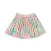 BE Knitted Dress Set 2025 Summer Girls' Versatile Solid Color Short Sleeved Shorts Dress Sleeveless Top Set Baby Crawler Suit 6