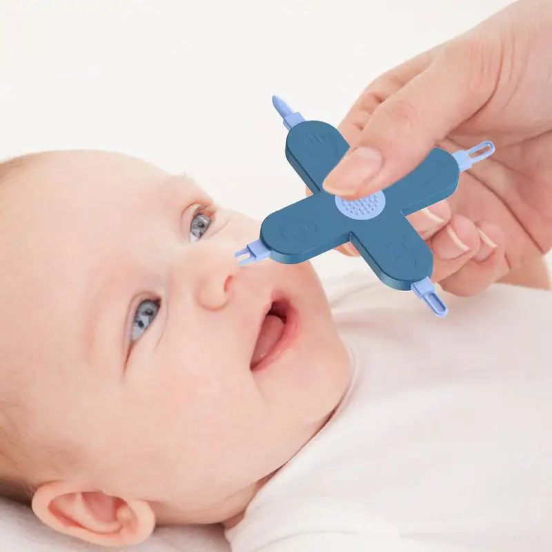 베이비 부거 리무버 가제트, 코 귀 피커, 손톱 청소 도구, 코 청소 핀셋 용품, 4 인 1