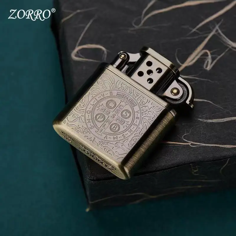 ZORRO Kerosene Lighter 506 Model Constantine Brass Material Retro