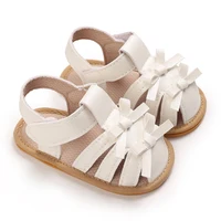 0-18Months Newborn Infant Baby Girls Shoes Summer Sandals Casual Rubber Bottom Non-Slip Breathable Baby Shoes 2