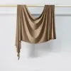 Nouveau Hijab en Jersey Liquide Premium, Châle, Foulard de Malaisie, Coiffes, Turbans de Mode Musulmane pour Femmes, Turban Ramadan Hijabs