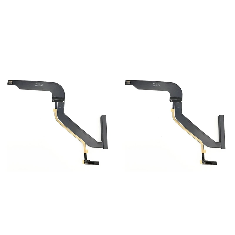 2X Muslimhdd Hard Drive Flex Cable Per Pro 13 In A1278 Hdd Cable Mid 2012 Md101 Md102 Emc 2554
