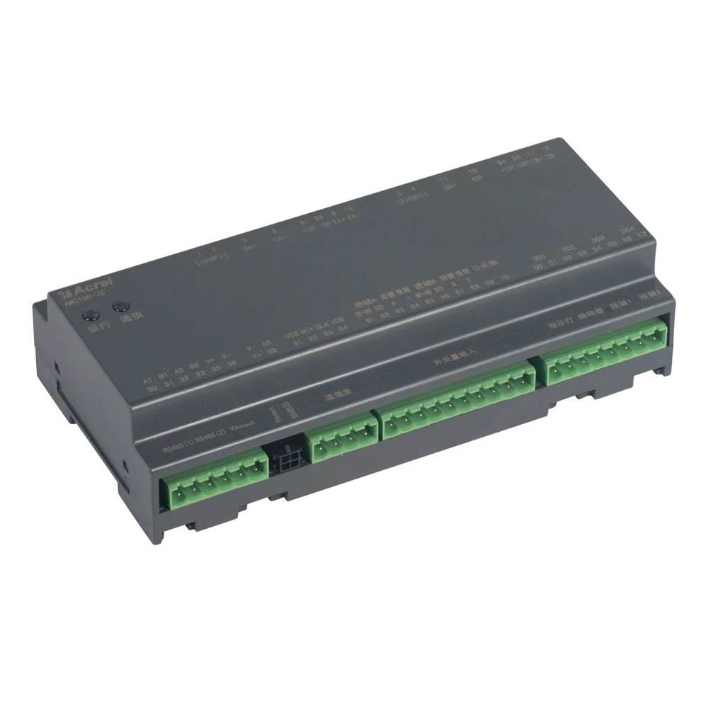 

Acrel AMC100-FDK30 full parameters and switching status(active) of A+B dual DC outlet 30 branches with RS485 communication