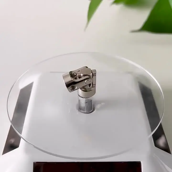 Giunto Cardanico Metallo 10 Mm - Connettore Albero Motore Per Modellini Auto, Robot, Fai Da Te - Foto 2