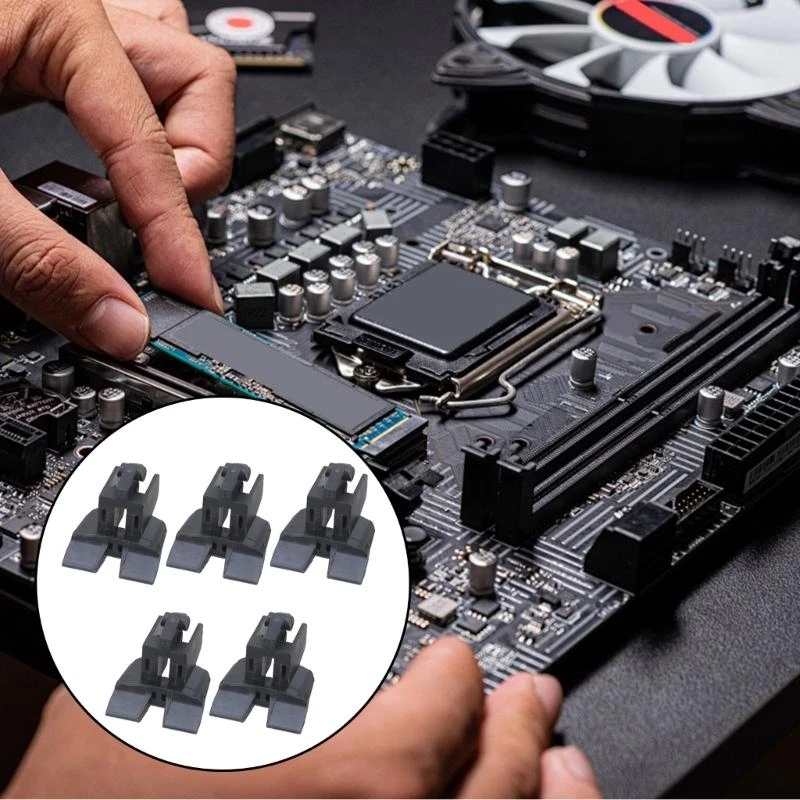 5Pcs PCIE 16X 슬롯 고정 클립 PCIE 16x 그래픽 카드 슬롯 소켓 Pcie X16