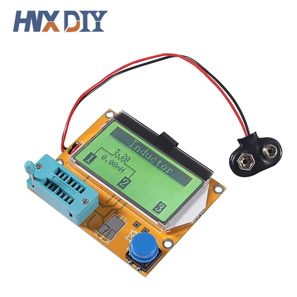 Lcr-T4 Esr Meter Transistor Tester Diodo Triodo Capacità Mos Mega328 Transistor Tester Fai Da Te Elettronico
