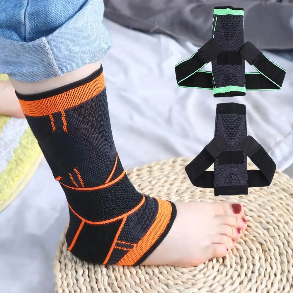 

Black Fixed Ankle Foot BraceTop Nylon Achilles Tendon Retainer Elasticity Ankle Brace Ankle Support Foot Protection Foot Guard