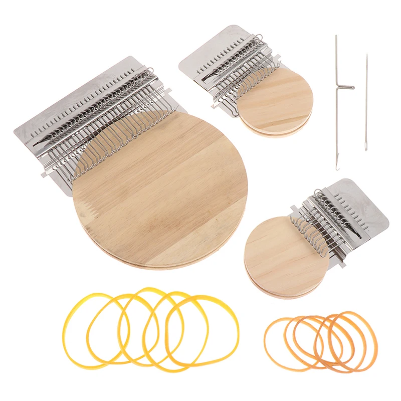 Mini Darning Loom Machine DIY Apparel Sewing Small Loom Small Mender For Darning Machine With Instructions Accessories