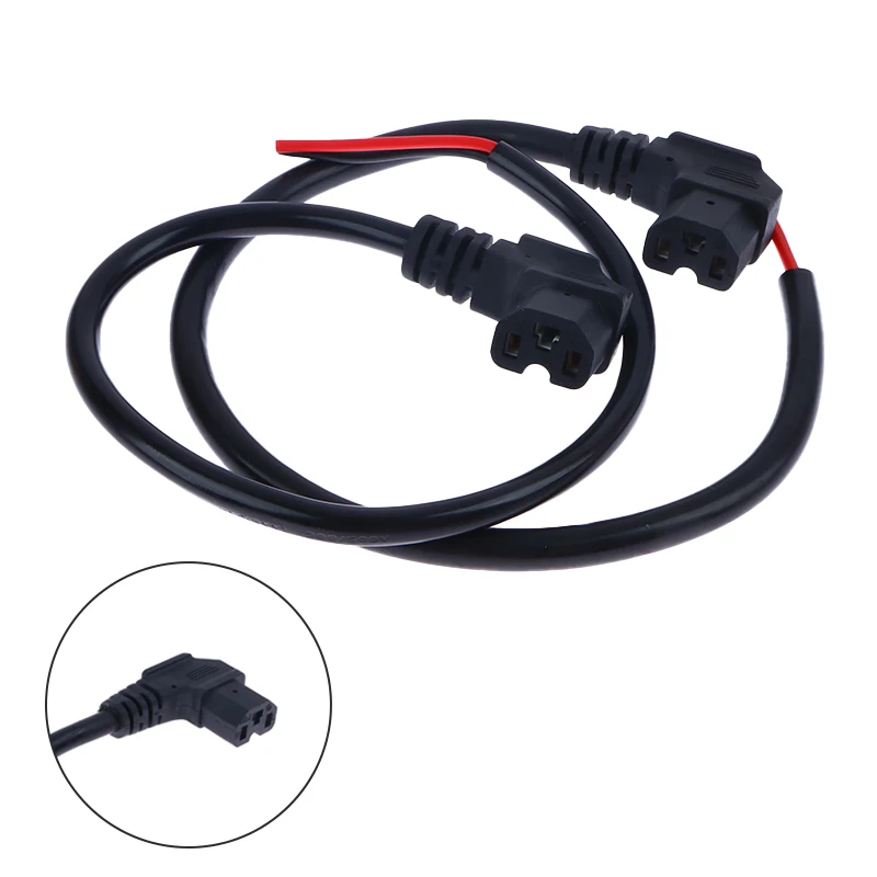 

Interface Cable Wire Scooter Copper Core T Type Cable Charging Plug Socket E-bike Charging Plug Electric Tricycle Parts