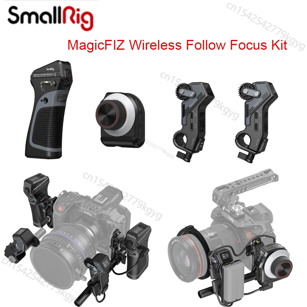 Smallrig Magicfiz-ステンレスハンドホイールキット,2つの