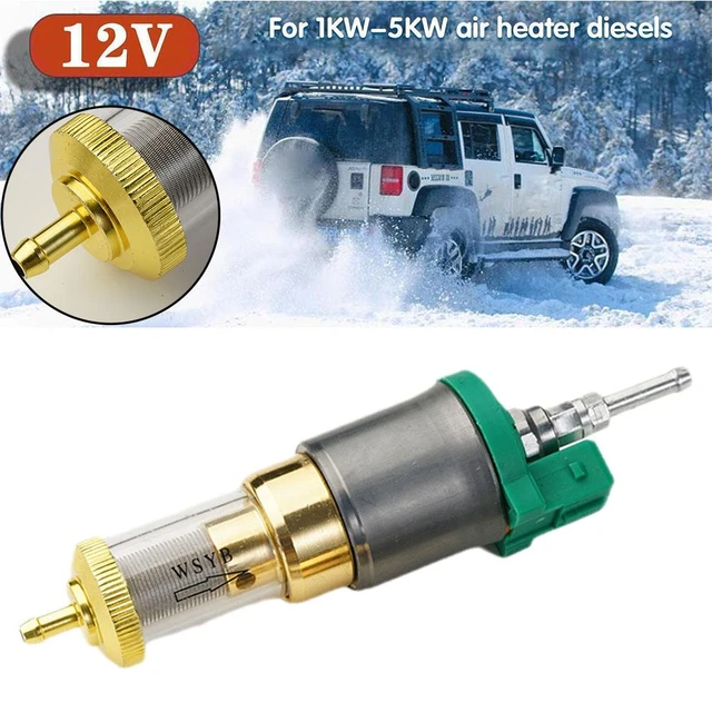 12V 1KW-5KW Heater Fuel Pump Car Upgrade Low Noise For Eberspacher Car Air  Diesel Parking Heater Oil Pump 