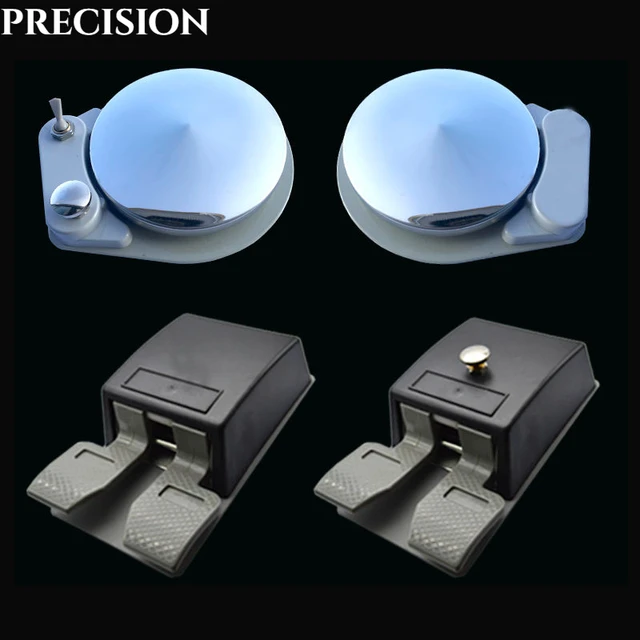 Dental Materials Chair Accessories Round Two-hole Four-hole Foot Switch Polishing Foot Foot Tube Foot Valve Dentist Seat Tool