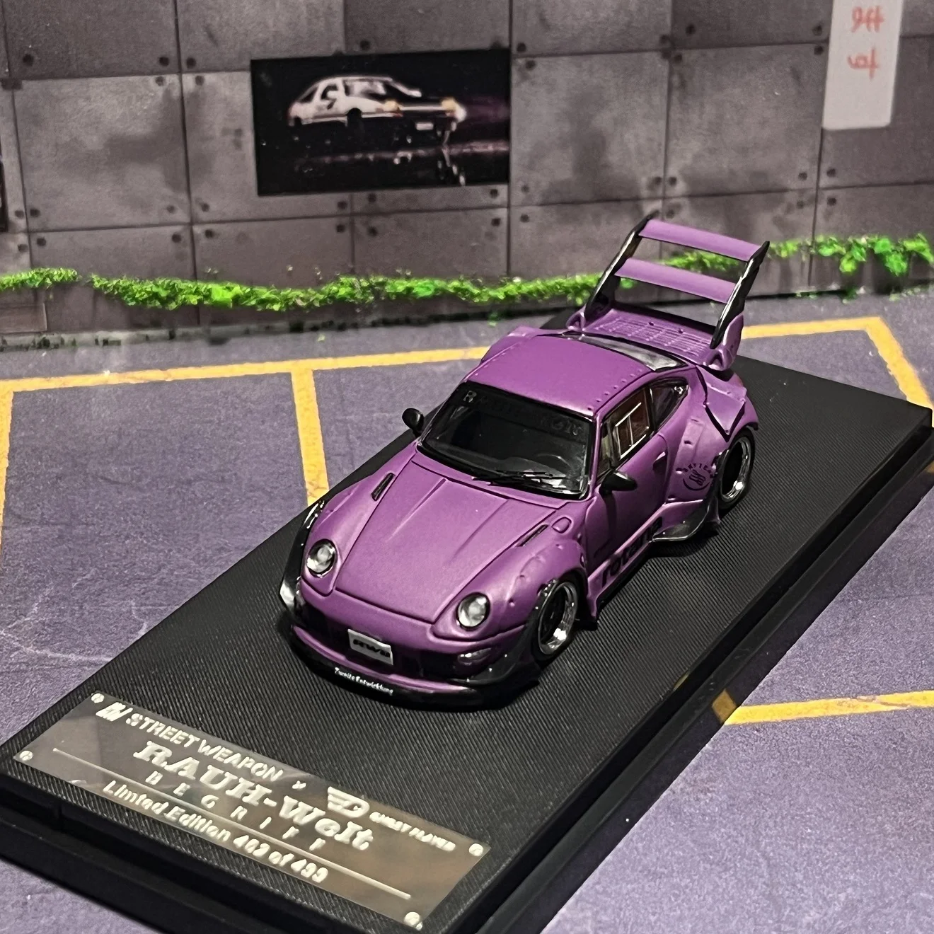 769 ※ ポルシェ RWB 993 1/64スケール ダイキャスト ミニカー Amazon | ミニカー ポルシェ 911 993 RWB 1:64 合金ワイドボディ