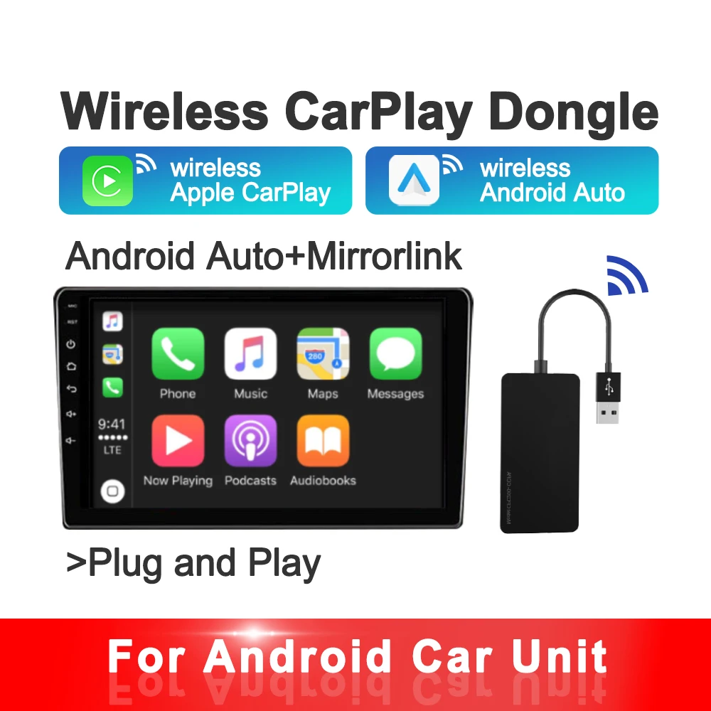 Carlinkit 4.0 Universal Android Carplay Adapter Auto Box Carplay Dongle  Carplay Screen Portable Ai Smart USB Dongle Box - AliExpress
