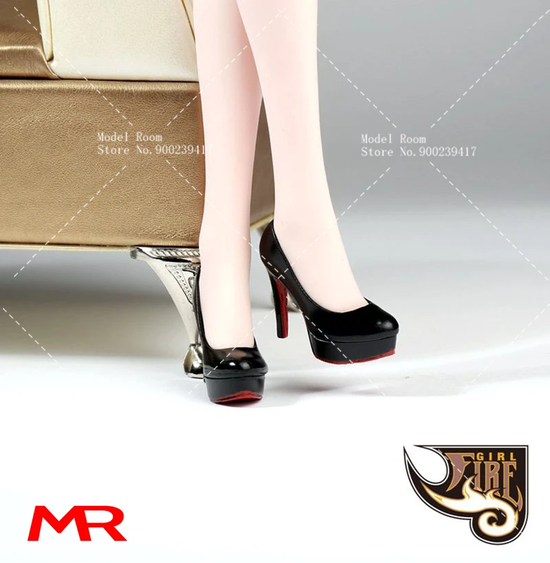 1/6 skala Mode Mädchen High Heel Schuhe Simulation Stiletto Gericht Schuhe Modell Fit 12'' TBL PH Weibliche Soldat Action figur Körper – Detail 15