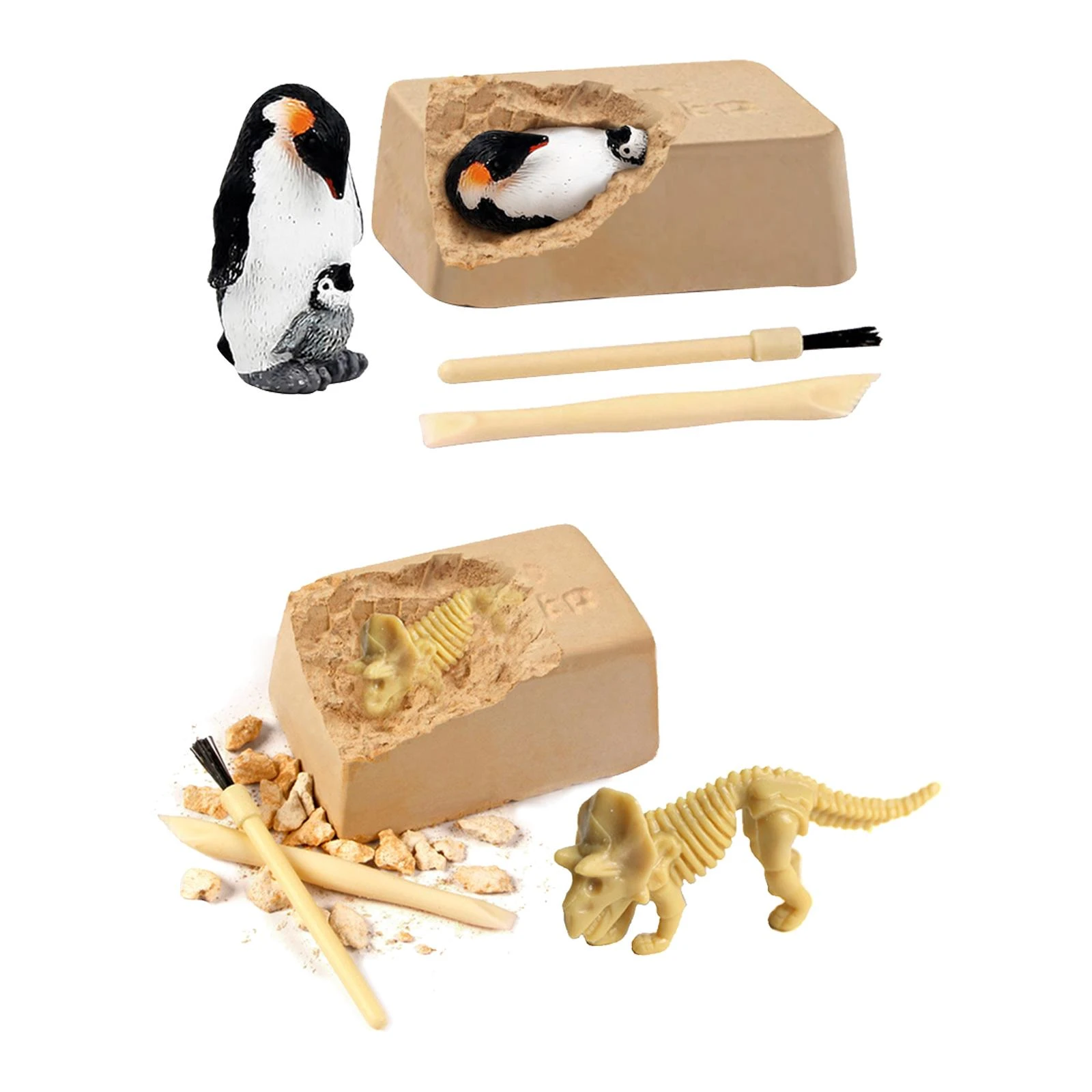 Juguetes Divertidos de excavación, juguete de aprendizaje preescolar, juguete de minería, Kit de Arqueología de ciencia de la actividades de la naturaleza|Figuras de acción| - AliExpress
