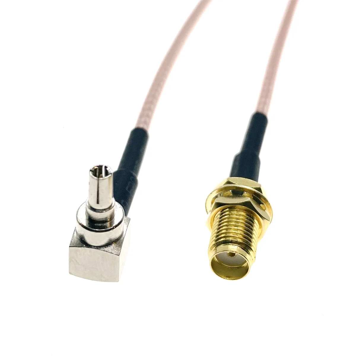 

RG316 CRC9 MALE Right Angle to SMA Female Nut Bulkhead 50 Ohm RF Coax Extension Cable Pigtail Coaxial