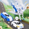 Winged Pegasus Two Car Collision Deformation Model Pegasus Unicorn Transforming Toy Children Toys Birthday Gift 2