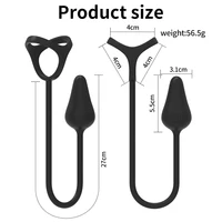 10-Modus Cock Ring Prostata Vibrator Fernbedienung Ring Anal Plug Vibrierende Verzögerung Ejakulation Männlicher Masturbator Für Männer Sex Spielzeug 6