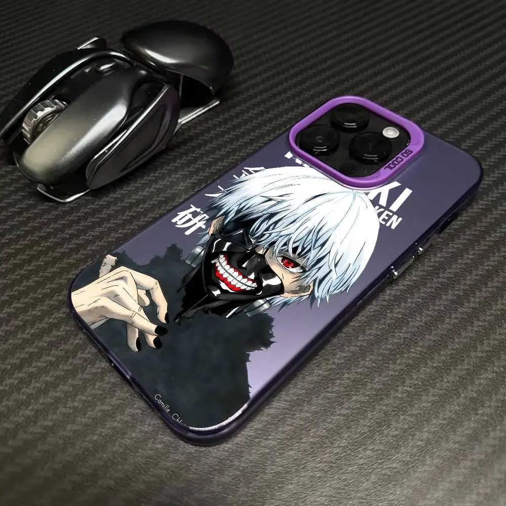 Tokyo Ghoul Kaneki Ken Silver Matte Shockproof Phone Case