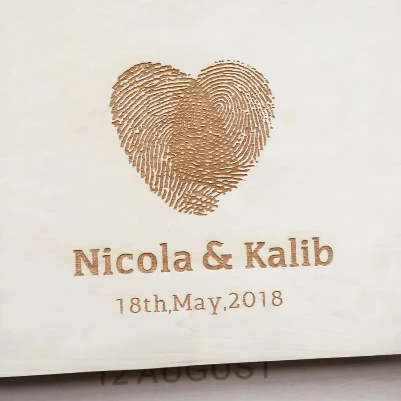 Rustic Wooden Photo Album,Personalized Laser Engraved Wedding Guest Book,Anniversary,Birthday Gifts,Travel Memory Book,Scrapbook