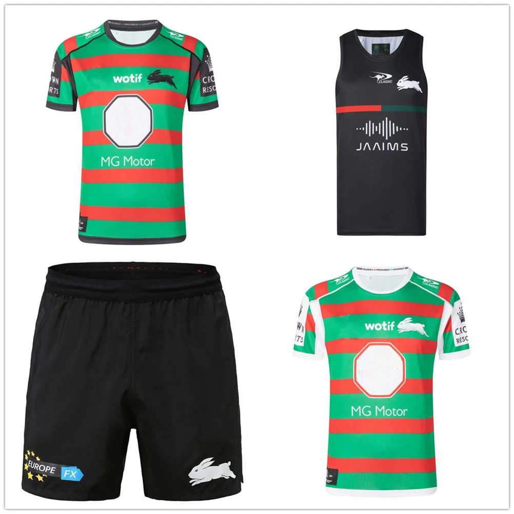 rugby shirt 2022 2023 Australia SOUTH SYDNEY RABBITOHS INDIGENOUS rugby JERSEY home away T-shirt Custom name and number cool maternity clothes