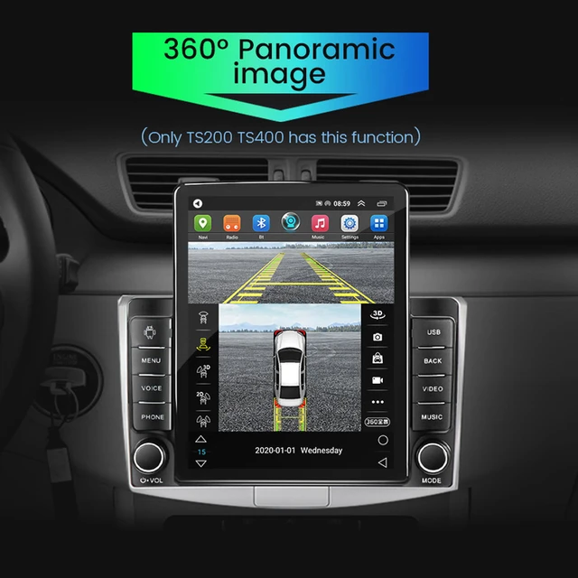 Comprar Radio de coche Android de 9,7 pulgadas Carplay para Peugeot 307  307CC 307SW 2002-2013 Tesla pantalla Vertical autorradio reproductor  Multimedia 2 + 32GB