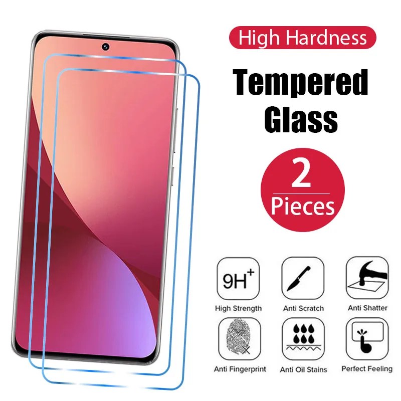 

2PCS Protective Glass for Poco X5 F2 Pro F4 X4 GT F3 M5S X5 M5 X3 NFC Screen Protector for Poco M3 M4 Pro 5G Tempered Glass