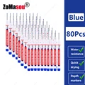 20mm Blue 80pcs
