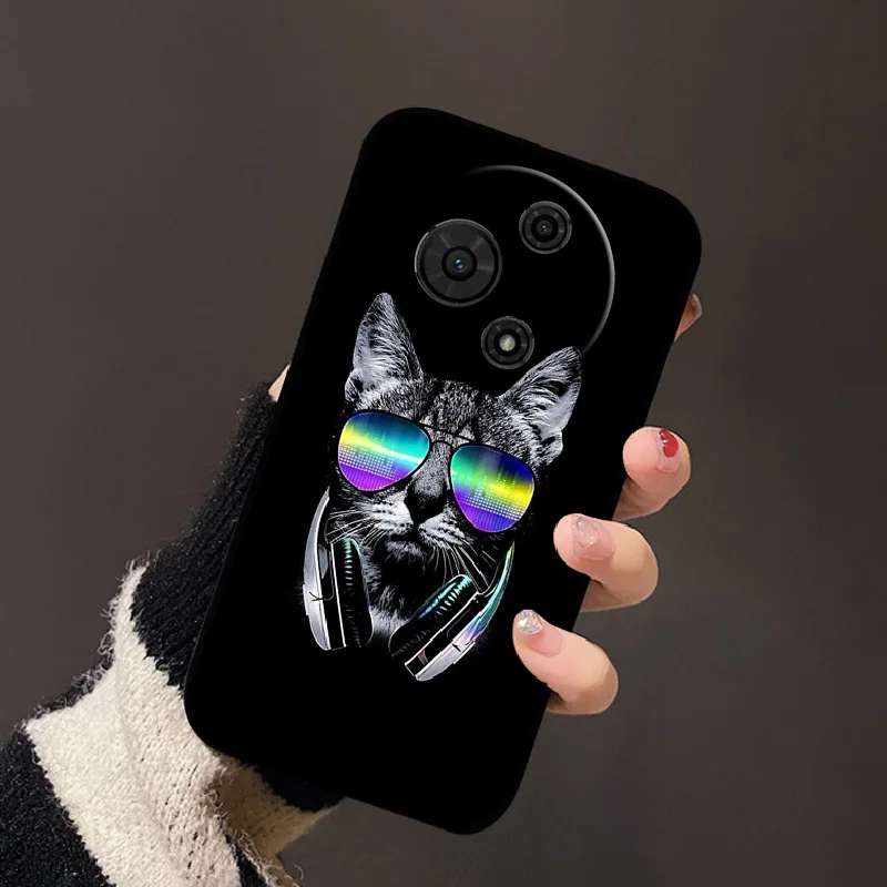 Fashionable Cute Painting Soft TPU Silicone Phone Cover - Protective Case
