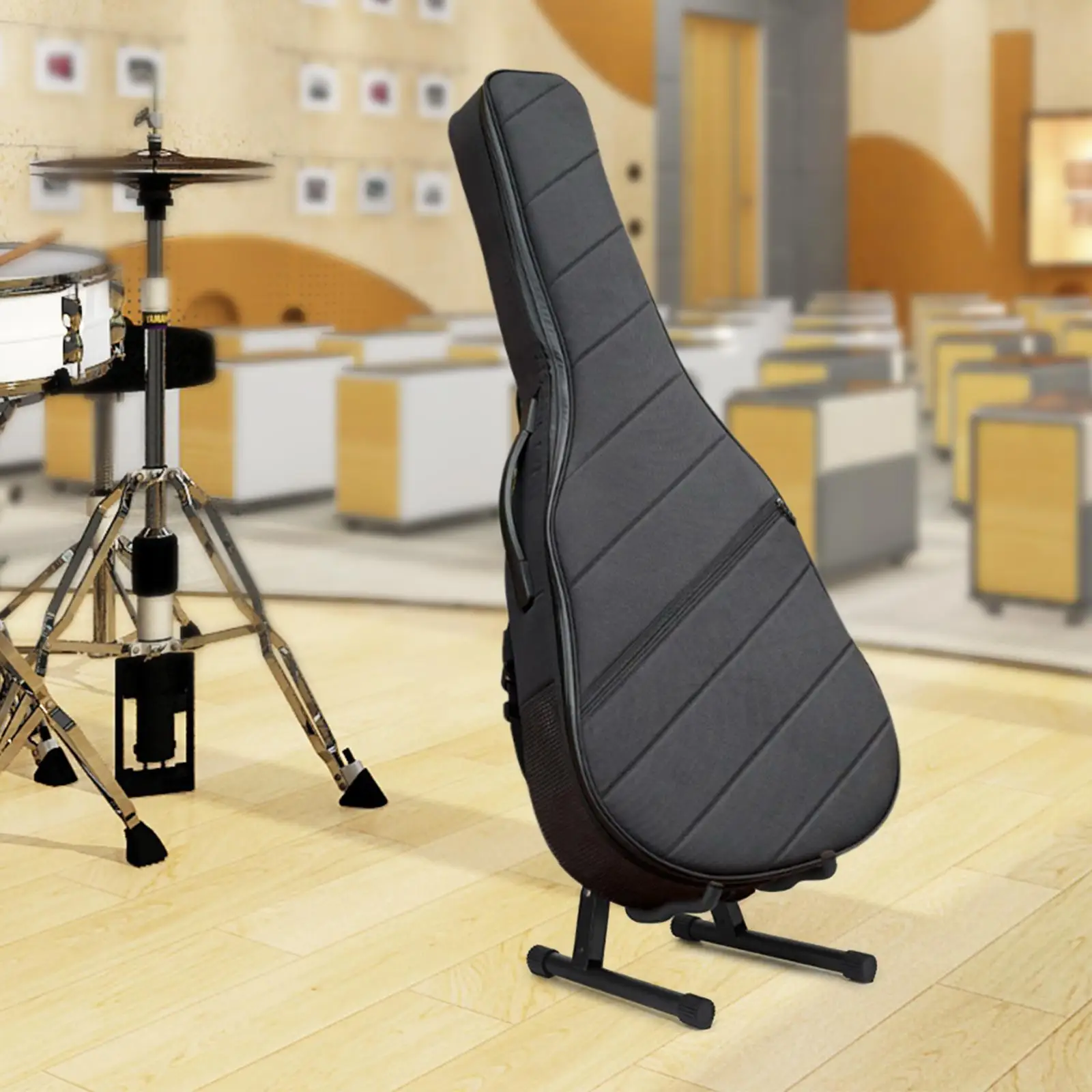 Guitar Gig Bag,Guitar Storage Box,with Foam Lining Protection Folk Guitar Case Bag Folk Bag for Players 41inch