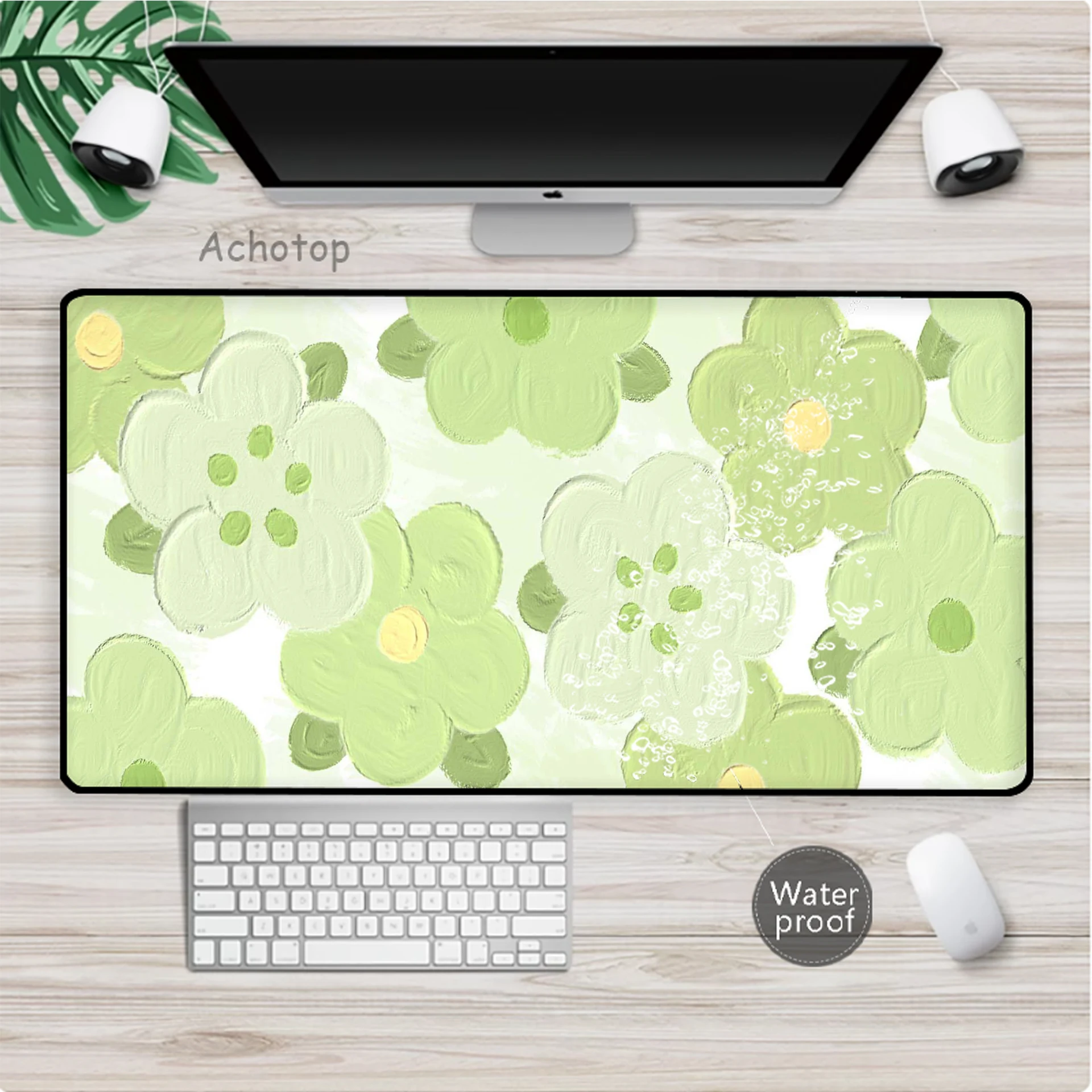 

Waterproof Flower Extended Mousepad Gaming Speed Keyboard Anti-slip Pads Desk Mat Office Mouse Pad Tapis de Souris 900x400mm