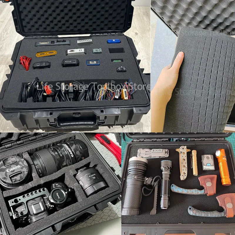 Large Capacity Tool box with wheels Professional Instrument Tool Box hard case Tool box wheeled pelican case Tool box 이동식공구함 5