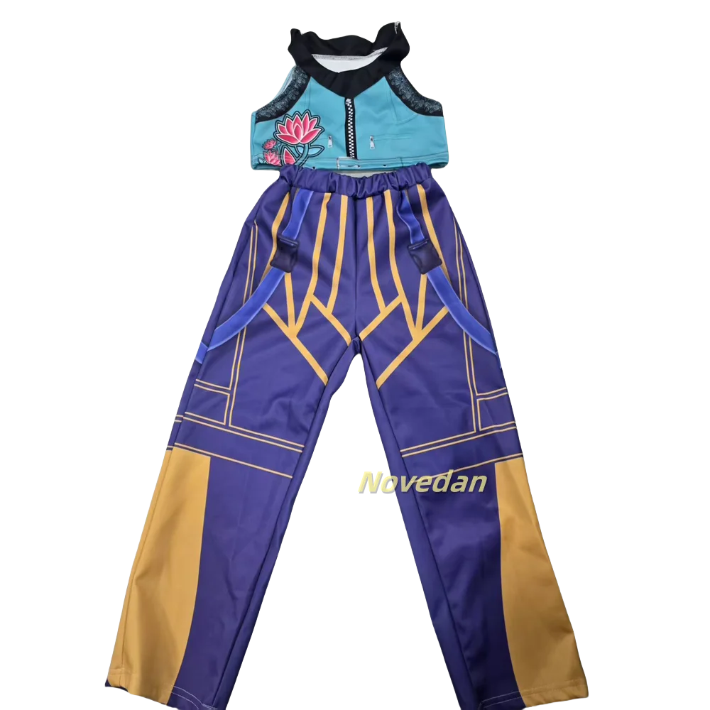 Costume Cosplay Femme - Robe, Pantalon, Gilet - Pour Carnaval, Halloween, Convention Anime (Taille 100-160cm) - 2