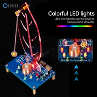 Analyste de balançoire électronique DC5V, production de circuits, bricolage, oscillation électromagnétique, kit de soudage expérimental, pièces détachées 3