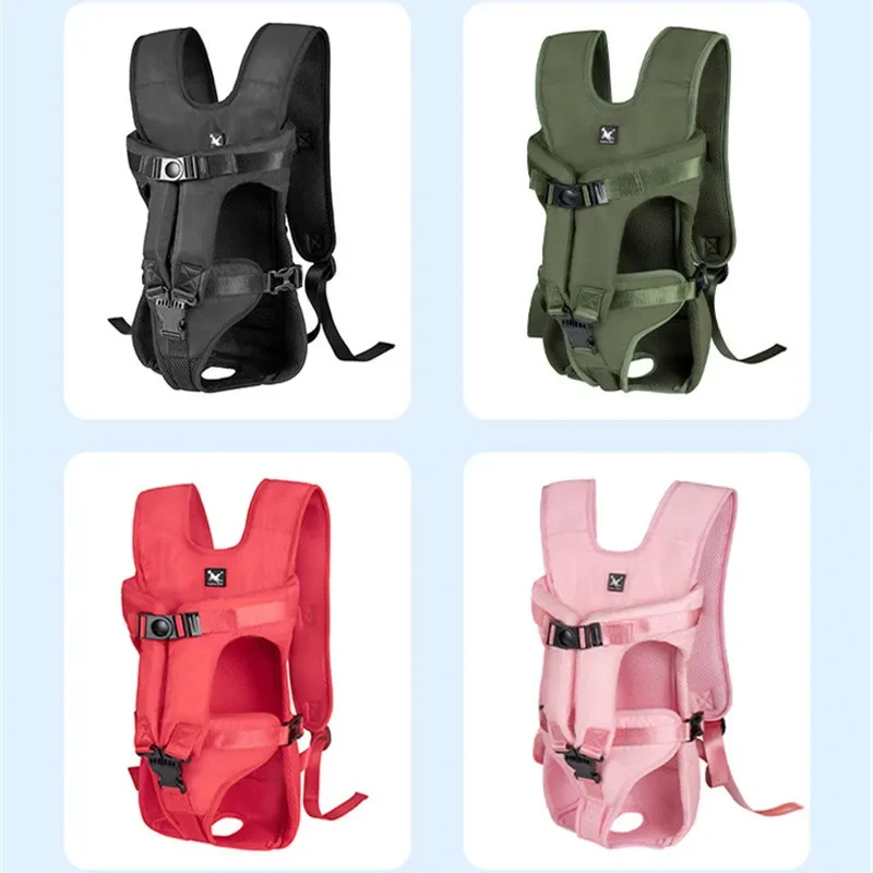 For Cat Dogs Front Travel Dog Bag Carrying Pet Backpack Carrier For Animals Small Medium Dogs Bulldog Puppy Mochila Para Perro