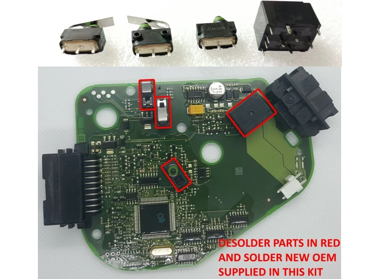 Error 00288 Repair Kit Steering Column Lock Module 4f0905852b For Audi