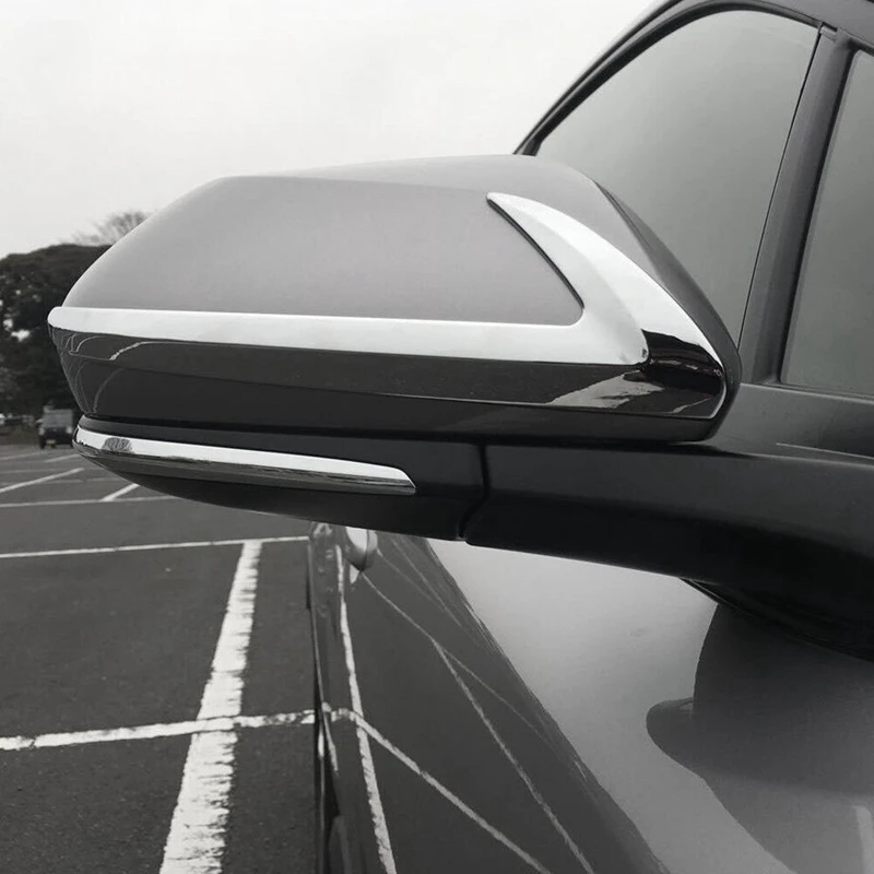 For Toyota C-HR CHR-Chrome Side Rearview Mirror Moulding Decoration Trim Strips Cover